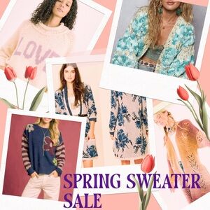🌺SUNDAY SPRING SWEATER SALE🌻